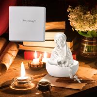 Estatua De La Virgen María En Resina/Plástico 1Pc Adorno Religioso Figura Exquisita Católica Para Decoración De Habitaciones Hecha a Mano - details 5