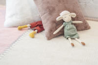 Parentesi Quadra  -  ALFOMBRA HALF BLANCO Y ROSA - details 3