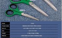Tijeras De Cocina LAOA Para Pesca Y Uso Doméstico Acero Inoxidable Herramientas De Corte Multifuncionales Para Oficina - details 2