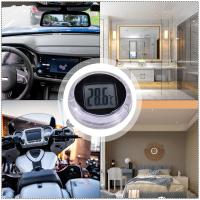 Gauge De Temperatura Mini Digital Impermeable Para Motocicletas Y Tableros De Instrumentos Adhesivo De Plástico ABS Precisión Alta Batería Duración 1 Año - details 12