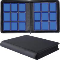 Libro De Inserción De Tarjetas 9 Bolsillos Para 252 Tarjetas Almacenamiento De Carpetas De Colección Álbum De Tarjetas Rígidas 3"x4" - details 7