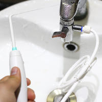 Faucet Oral Irrigator Water Jet Para Limpiar Dientes Palillo De Dientes Hilo Dental Implementos Dental Flosser Limpiador De Dientes - details 7