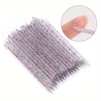 50pcs Herramientas De Manicura Y Pedicura Pusher De Uñas Reutilizables Plásticas Para Eliminar Cutículas Cuidado De Uñas Y Pies - details 0
