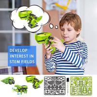 Robot Solar 3-en-1 Para Niños Dinosaurio Insecto Máquina De Perforación Panel De Energía Solar Modelo De Suministro De Energía Para Regalo Para Niños - details 5