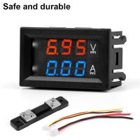 Voltímetro Digital DC0-100V 10A 50A 100A Con Pantalla LED Para Coches Motos Y Electromóviles Medidor De Voltaje Y Corriente - details 5
