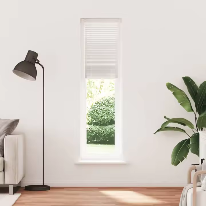 Plisse Persiana Blanco Cortina Plisada 60X200cm - 1