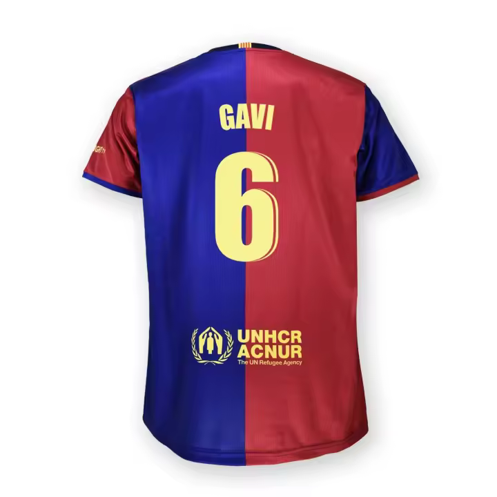 FC Barcelona Camiseta Primera Equipación 2024/2025 - GAVI 6 - Réplica Oficial con Liciencia - Adulto - 1