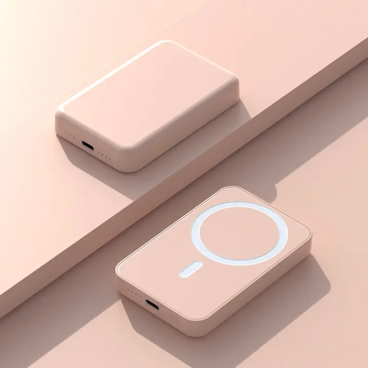 Banco de 10000mAh Poder, 6500mAh, 5000mAh, magnético MagSafe-Agua Eterna de Carga Deficiente con Puerto Lightning - Compatible con iPhone 12/13/14/15 Pro/Mini/Pro MAX-¡mejor calidad y precio! - 1
