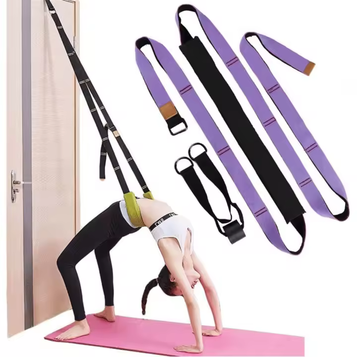 Entrenamiento de cintura baja, entrenador de ayuda para flexionar la espalda: mejora la flexibilidad de la espalda y la cintura para yoga, ballet, danza, gimnasia y porristas, morado - 1