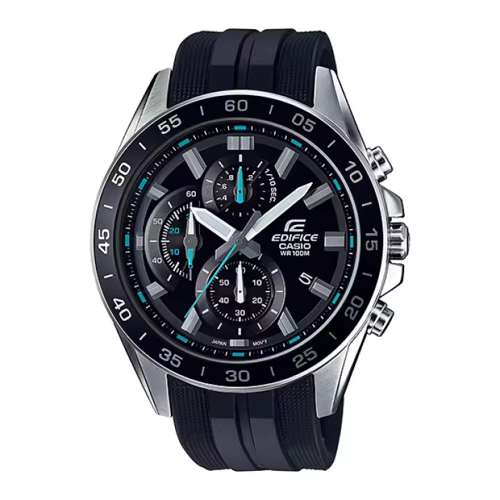 Reloj Casio EDIFICE Hombre EFV-550P-1AVUEF - Acero con correa de resina - Resistente al agua 100m - 1