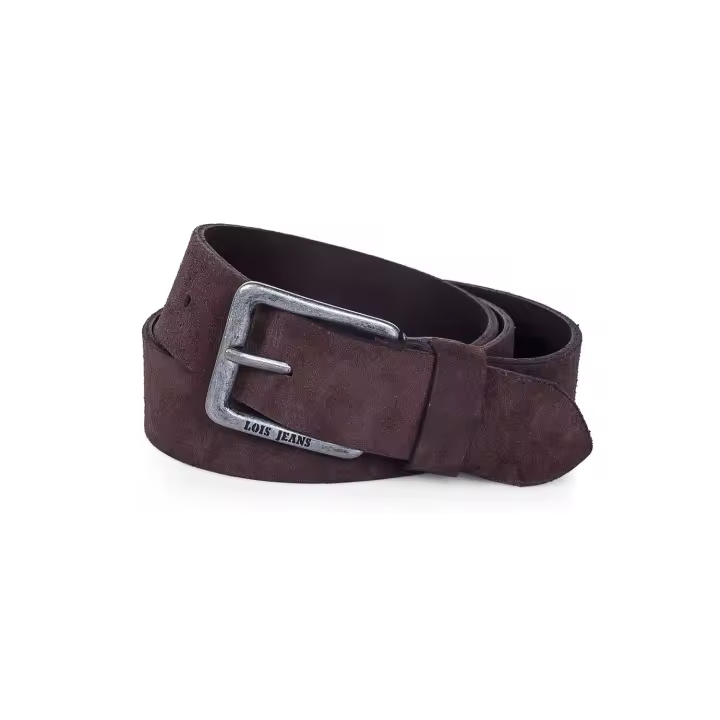 Cinturon Hombre De Cuero Genuino - Cinturones Hombre Con Hebillas Cinturon De Metal -  Cinturón Hombre Ideal Para El Uso Diario Marca De Lois - 1