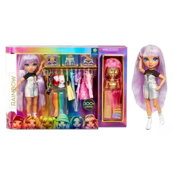 Muñeca Rainbow High con accesorios y pelucas brillantes 571049 MGA - 1
