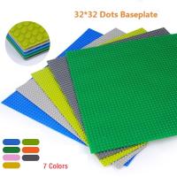 Placa De Base De Bloques Constructivos Para Niños Accesorios De Ladrillo Clásico Plástico ABS Compatible Con Lego Baseplate De 32*32 16X32 16X16 Con Puntos - details 8