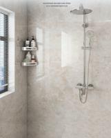 Papel Tapiz Adhesivo De Mármol Para Baño Y Cocina Decoración De Pared Resistente Al Agua Y Humedad Fácil De Instalar Para Hogar Y Kitchen - details 0