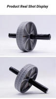 Rueda De Abdominales Fuerte Soporte De Carga Antideslizante Equipo De Ejercicio Muscular Fitness Entrenamiento En Casa Silencioso - details 4