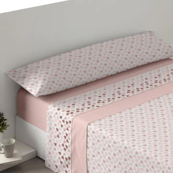 KYTZIAS - Verano Juego de Sábanas Microfibra. Sábanas de Verano finas tacto extrasuave. Juego de cama 3 Piezas Microfibra. Sábanas de Verano de colores. Ropa de cama lisa y suave. Estampados modernos para cama de 90, 105, 135 y 150 cm. - 1