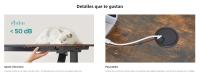SONGMICS Escritorio Eléctrico, 70 x 160 x (72-120) cm, Ajustable sin Escalonamiento, Memoria con 4 Alturas, Tablero Empalmado, Marrón Rústico y Negro Tinta - details 1