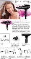 Bellissima S9 2200 - Secador de Pelo Profesional, Potencia 2200W, 8 Combinaciones de Flujo de Aire y Temperatura, 2 Velocidades, Secado Rápido y Preciso - details 0