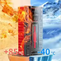 Arrancador de batería de coche portátil, caja de puente de refuerzo de 49800mAh, cargador de batería de Banco de energía para coches de gasolina de 6,0l o coches diésel de 4,0l, - details 4
