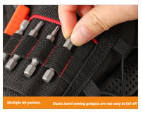 Bolsa De Herramientas Multifuncional Portátil Impermeable Para Destornillador Y Llave De Cinturón Profesional De Tela Oxford - details 12