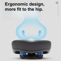 Sillín De Bicicleta Amplio Y Suave Para Hombres Y Mujeres Asiento Cómodo De Reemplazo Para Mountain Bikes Sillín Padded Grande - details 9