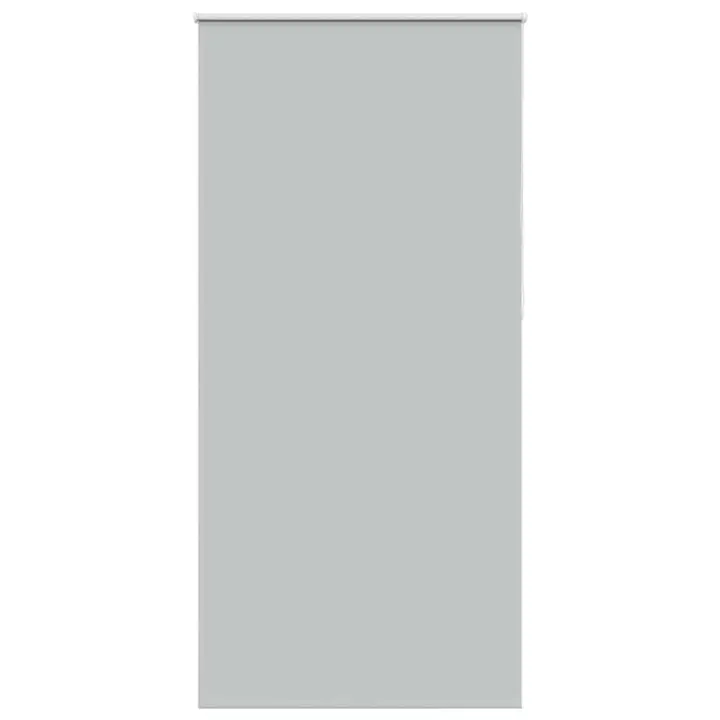 vidaXL Estor Enrollable Opaco gris claro 100x210 cm Tela Ancho 95,7 cm - 1