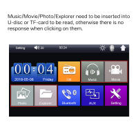 Reproductor Multimedia Para Coche Hippcron 7 Pulgadas 1 DIN Radio MP5 Pantalla Táctil FM Entrada Auxiliar USB Línea De Espejo BT5.0 Universal - details 11