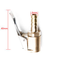 Conector De Válvula De Neumático Para Coche Adaptador De Clip-in De Cobre 8mm Para Bomba De Inflado De Neumáticos Y Ruedas - details 7