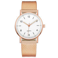 Reloj De Cuarzo Para Mujer Dorado Rosa De Lujo Reloj De Pulsera Casual Marca Top Acero Tungsteno Montre Femme Relogio - details 13