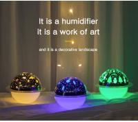 Proyector De Estrella De Navidad Con Humidificador LED USB Luz Ambiente Para Dormitorio Iluminación De Ambiente Con Humidificador Creativo - details 1