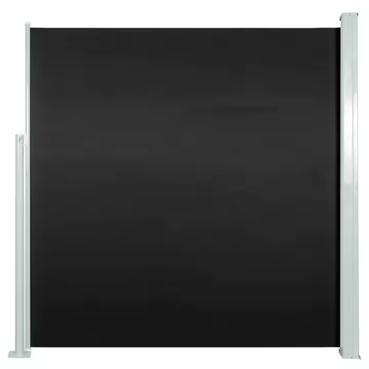 Toldo lateral retrácthil de Jardín Negro 140x300 cm - 1