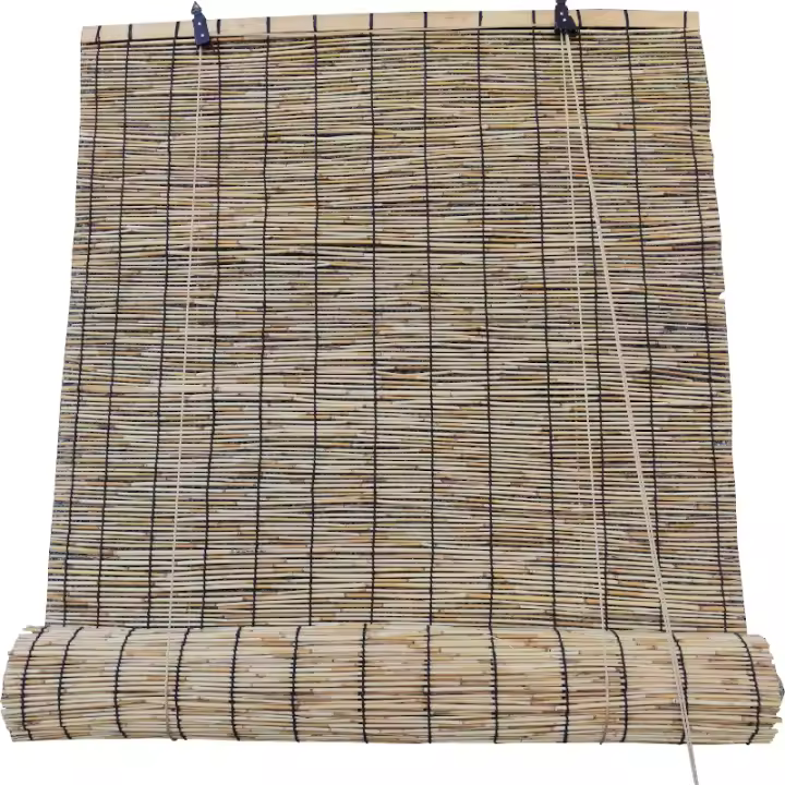 Estor Enrollable Ecológico de Bambú Natural - Elegante y Sostenible - Ideal para Decoración de Interiores - 1