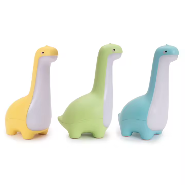 Lámpara De Noche Dinosaurio Para Niños Decoración De Habitación Luz De Lectura USB Protección Ocular Regalo Para Niños - 1