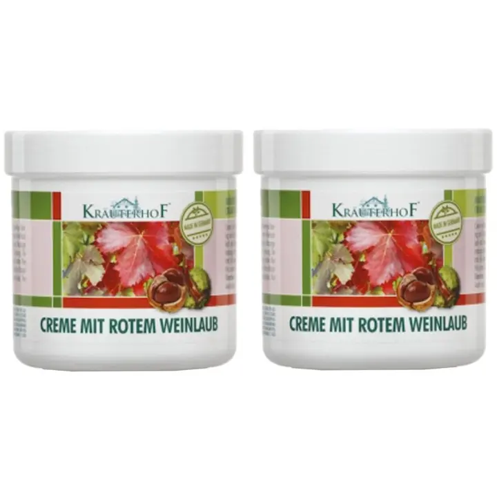 PACK 2 UNIDADES Kräuterhof Crema con hojas de vid roja 250ml - 1