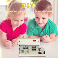 Juguetes De Ciencia DIY Para Niños Kit Educativo STEM Proyectos De Modelos De Coche Y Barco En Madera Rompecabezas Científico Experimento - details 5