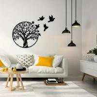 Arte De Pared En Metal - Árbol De La Vida Para Jardín Exterior | Regalo Elegante De Aniversario Y Decoración Para El Hogar - details 4