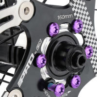 IIIPRO Tornillos De Fijación De Rotor De Freno De Disco MTB 12PCS T25 Aleación De Acero Accesorios De Bicicleta - details 4