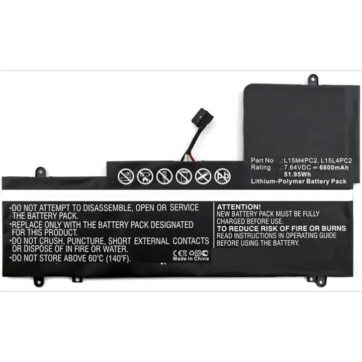 Bateria Portatil Coreparts 7.64V 6800Mah Para Lenovo Yoga - 1