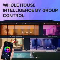MoesHouse Downlight ZigBee 6W RGB Cambio De Luz Caliente Fría Compatible Con Alexa Google Home Control Remoto Tuya Luz LED Inteligente - details 9