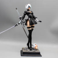 Figura De Juego Nier Automata 2B 27.5cm Cuatro Estilos Estatua De Mecha Lifeform Decoración De Escritorio Regalo De Juguetes Para Coleccionistas - details 9