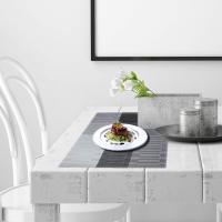 4 Pcs Tapetes De Comedor Tejidos En PVC Resistentes Al Calor Espesados Lavables Sin Desvanecimiento Adecuados Para Mesa De Comedor Y Cocina - details 8