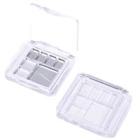Caja Vacia De Sombras De Ojos Recargable Contenedor Para Labial Y Rubor DIY Tray De Polvo Maquillaje De ABS Material - details 1