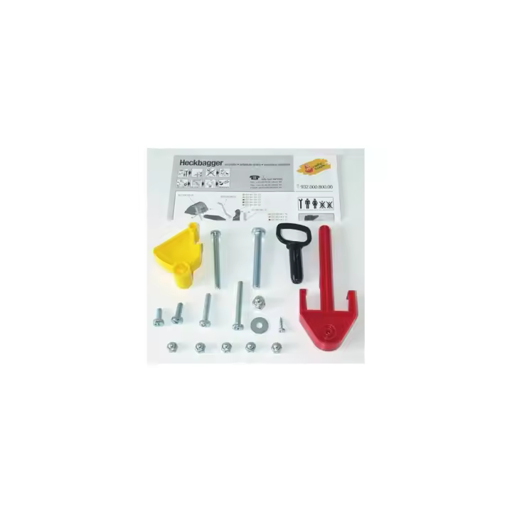 Rolly Toys Kit Montaje Retroexcavadora Correpasillos - Fácil Montaje Seguro para Niños - 1