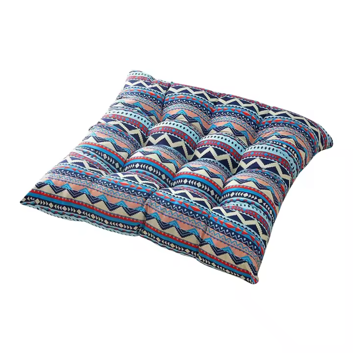 Cojín De Silla De Jardín Para Interior Y Exterior Estilo Pastoral Malla Desmontable Y Lavable Square Polyester/Cotton Massaje USB Cómodo Duradero Tendencia Clásica Creativa Elegante - 1