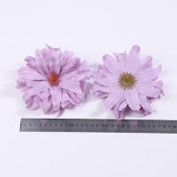 3/5/10Pcs Cabezas De Flores Artificiales De Seda Dahlia Para Boda Decoración Del Hogar DIY Corona Regalo Caja Scrapbooking Artesanía Flor Falsa - details 1