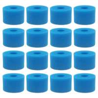 Cartucho de filtro de bañera de hidromasaje de espuma lavable reutilizable para Intex Pure Spa, tipo S1, 16 unidades - details 0
