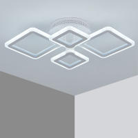 Lámpara De Techo LED Moderna Ajustable En Colores Para Dormitorio Y Comedor Instalación En Superficie Control Remoto Incluido - details 9