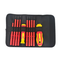 Juego De 10 Destornilladores Aislados Con Cabeza Interchangeable Plum Blossom Y Cerrada Material De Acero Cromo-vanadio - details 0