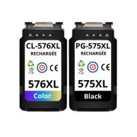 CARTUCHOS DE TINTA CANON COMPATIBLES PG575XL - PG576XL NEGRO O COLOR O PACK AHORRO - 5437C001 / 5438C001 400 COPIAS DE ALTA CALIDAD - details 0