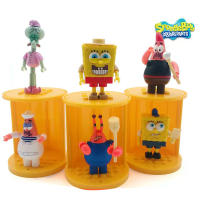 Auténtico SpongeBob SquarePants 20 Aniversario Caja Sorpresa Modelo Hecho a Mano De Bloques De Construcción Ornamento Regalo Para Niños Y Coleccionistas - details 2